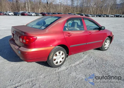 2006 Toyota Corolla Ce z USA, uszkodzony, nr VIN 1NXBR32E46Z598695